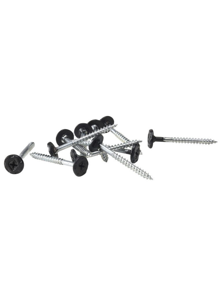 Wood wool screws PH2 Black