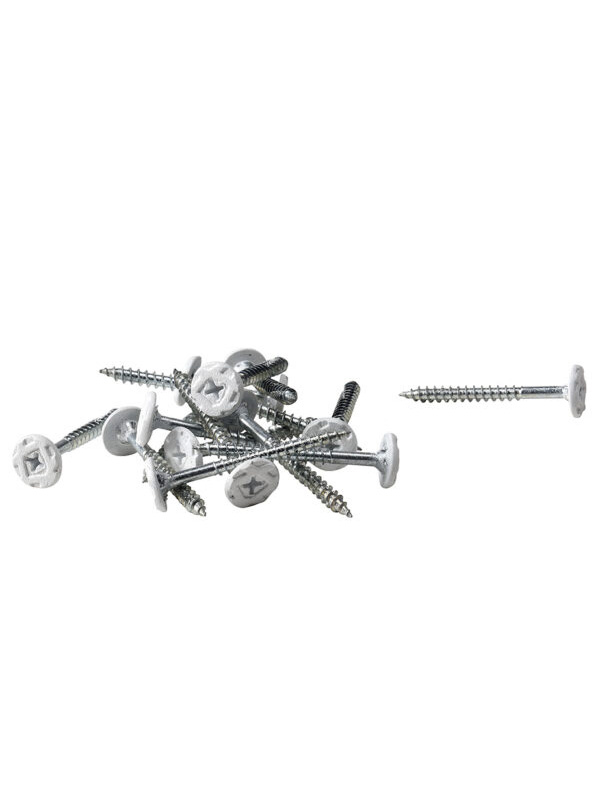 Wood wool screws PH2 White - 250 Stk.