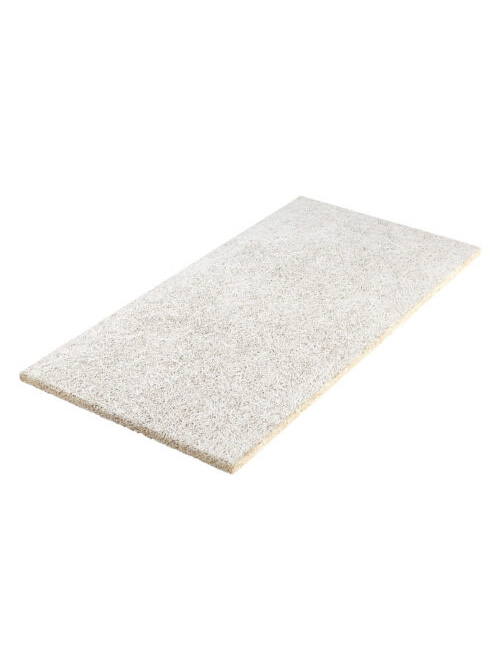 Wood wool Basic – White 600 × 1200 mm