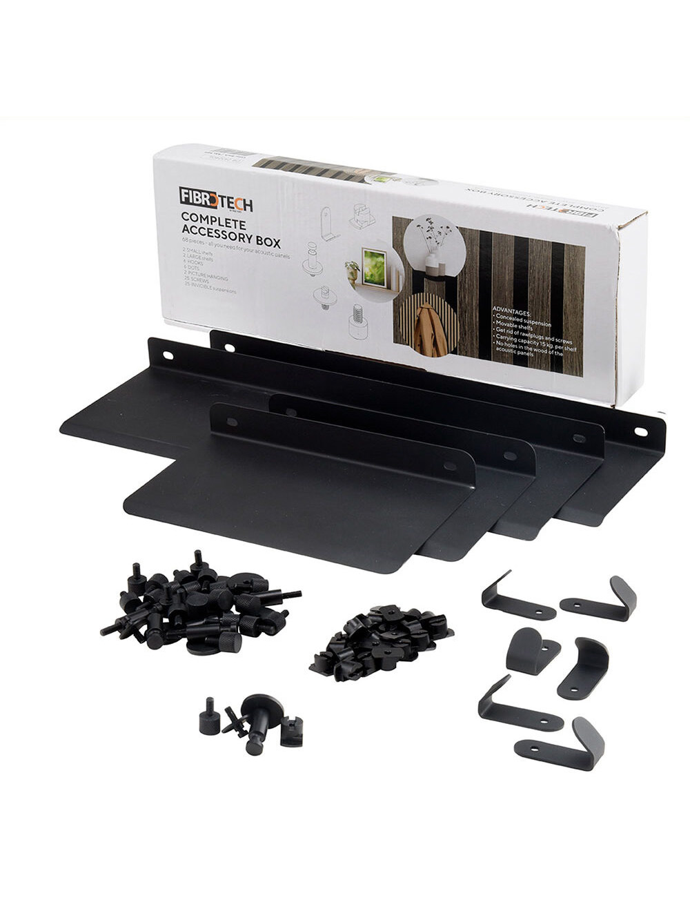Accessory Box for Acoustic Panels